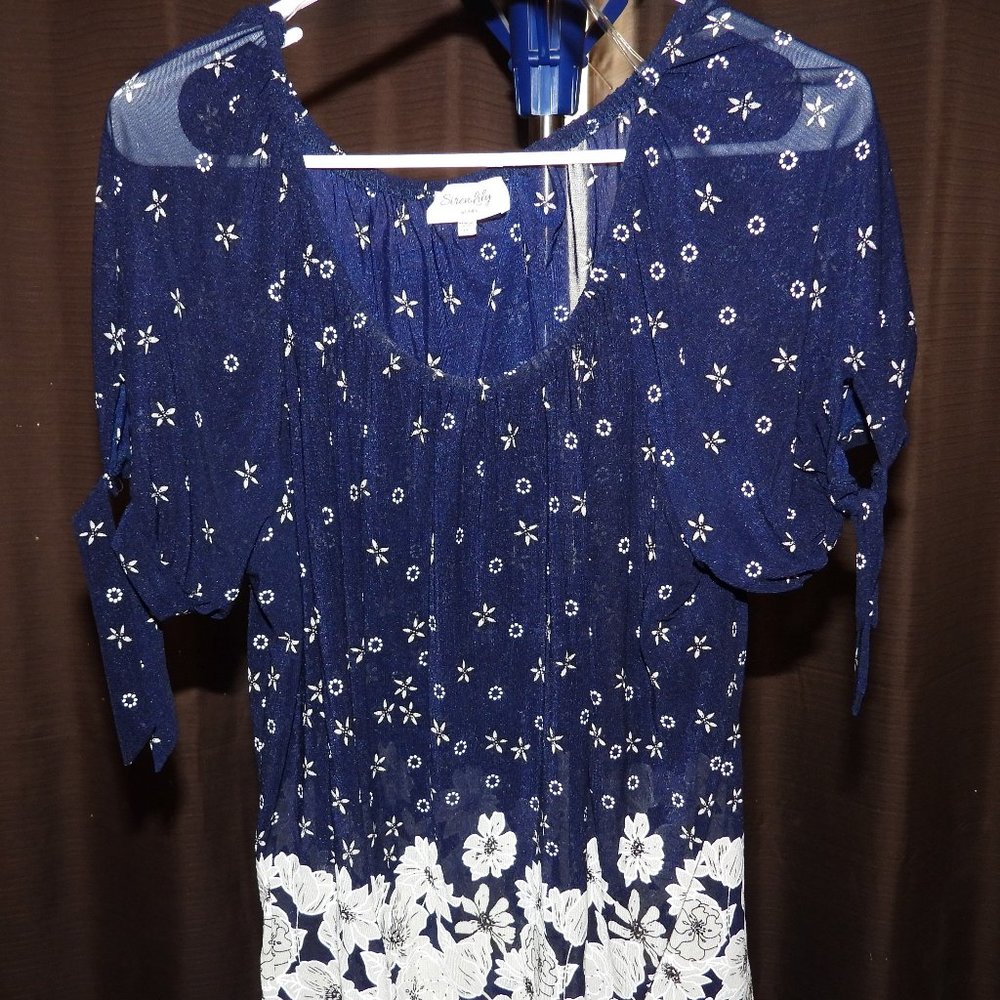 Siren Lily Tie Sleeve Blouse